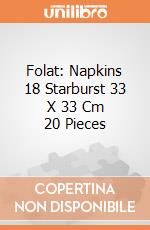 Folat: Napkins 18 Starburst 33 X 33 Cm 20 Pieces giochi