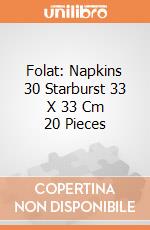 Folat: Napkins 30 Starburst 33 X 33 Cm 20 Pieces giochi