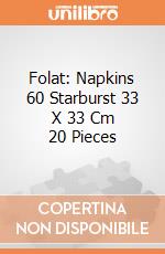 Folat: Napkins 60 Starburst 33 X 33 Cm 20 Pieces giochi