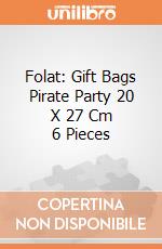 Folat: Gift Bags Pirate Party 20 X 27 Cm 6 Pieces giochi