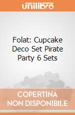 Folat: Cupcake Deco Set Pirate Party 6 Sets giochi