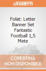 Folat: Letter Banner Set Fantastic Football 1,5 Mete giochi