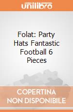 Folat: Party Hats Fantastic Football 6 Pieces giochi