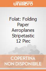 Folat: Folding Paper Aeroplanes Stripetastic 12 Piec giochi