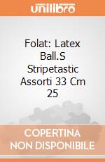 Folat: Latex Ball.S Stripetastic Assorti 33 Cm 25 giochi