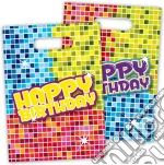 Folat: Lootbags Birthday Blocks 6. Loot Bag Happy Birthday Quadratini giochi