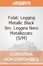 Folat: Legging Metallic Black Sm. Leggins Nero Metallizzato (S/M) giochi