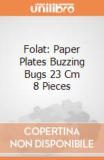 Folat: Paper Plates Buzzing Bugs 23 Cm 8 Pieces giochi