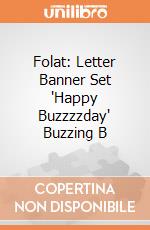 Folat: Letter Banner Set 'Happy Buzzzzday' Buzzing B giochi