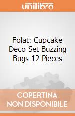 Folat: Cupcake Deco Set Buzzing Bugs 12 Pieces giochi