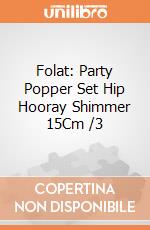Folat: Party Popper Set Hip Hooray Shimmer 15Cm /3 giochi