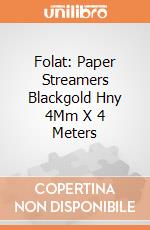 Folat: Paper Streamers Blackgold Hny 4Mm X 4 Meters giochi