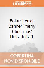 Folat: Letter Banner 'Merry Christmas' Holly Jolly 1 giochi