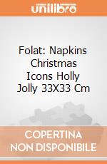 Folat: Napkins Christmas Icons Holly Jolly 33X33 Cm giochi