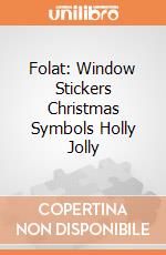 Folat: Window Stickers Christmas Symbols Holly Jolly giochi