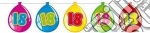 Folat: Flagbanner Balloonshape 18. Festone Palloncini Nr. 18 giochi