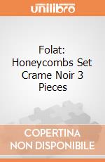 Folat: Honeycombs Set Crame Noir 3 Pieces giochi