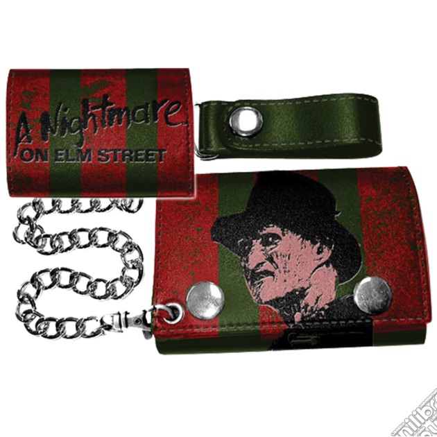 Nightmare On Elm Street - Leather Wallet With Head (portafoglio) gioco di Bioworld