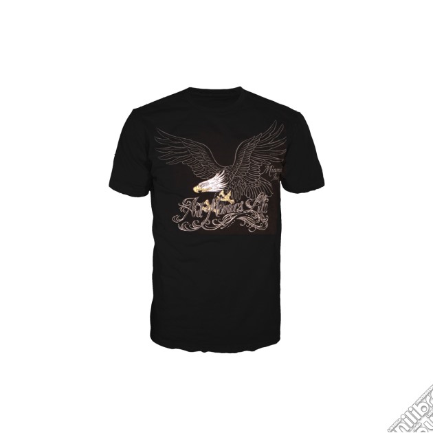 Miami Ink - Black.miami Eagle T-shirt - S gioco di Bioworld