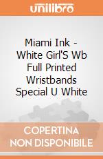 Miami Ink - White Girl'S Wb Full Printed Wristbands Special U White gioco