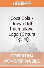 Coca Cola - Brown Belt International Logo (Cintura Tg. M) gioco di Bioworld
