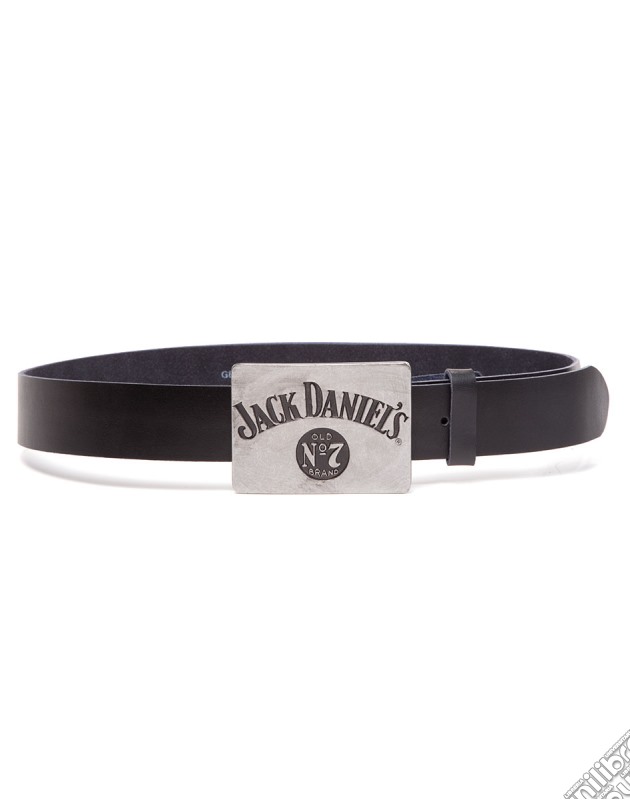 Jack Daniel's - Black Belt Metal Buckle Large (Cintura) gioco di Bioworld