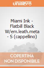 Miami Ink - Flatbill Black W/em.leath.meta - S (cappellino) gioco di Bioworld