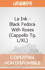 La Ink - Black Fedora With Roses (Cappello Tg. L/XL) gioco di Bioworld