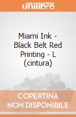 Miami Ink - Black Belt Red Printing - L (cintura) gioco di Bioworld