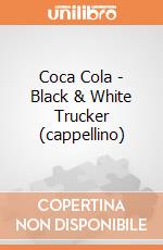 Coca Cola - Black & White Trucker (cappellino) gioco di Bioworld