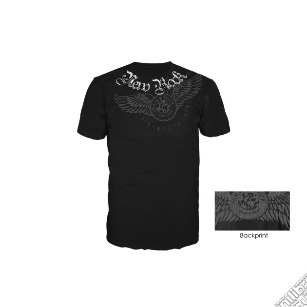 New Rock - Black Winged Logo (Unisex Tg. L) gioco di Bioworld