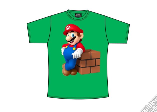 Nintendo - Mario Block Green (Unisex Tg. L) gioco di Bioworld