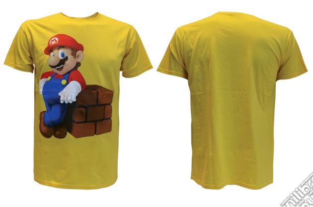 Nintendo - Mario Yellow Block (T-Shirt Uomo S) gioco di Bioworld