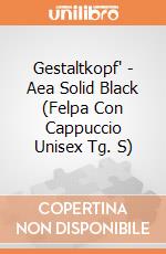 Gestaltkopf' - Aea Solid Black (Felpa Con Cappuccio Unisex Tg. S) gioco