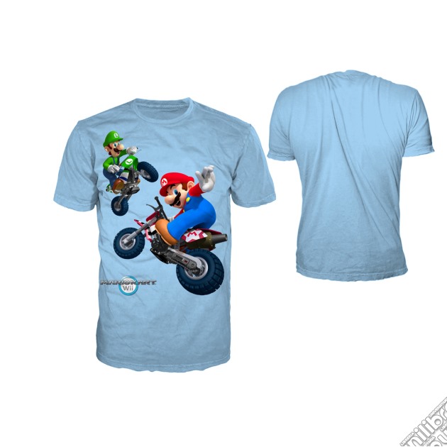 Nintendo - Blue Mario Kart (Unisex Tg. XL) gioco di Bioworld