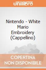 Nintendo - White Mario Embroidery (Cappellino) gioco di Bioworld