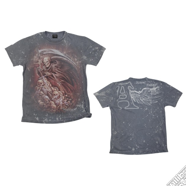 Mors Certa - Vintage Stained Grey (Unisex Tg. S) gioco di Bioworld