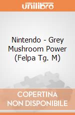 Nintendo - Grey Mushroom Power (Felpa Tg. M) gioco di Bioworld