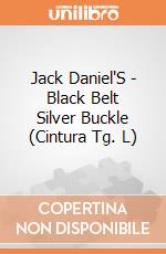 Jack Daniel'S - Black Belt Silver Buckle (Cintura Tg. L) gioco