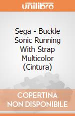 Sega - Buckle Sonic Running With Strap Multicolor (Cintura) gioco