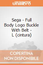 Sega - Full Body Logo Buckle With Belt - L (cintura) gioco di Bioworld