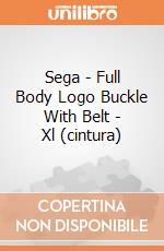 Sega - Full Body Logo Buckle With Belt - Xl (cintura) gioco di Bioworld
