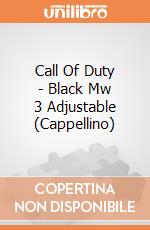 Call Of Duty - Black Mw 3 Adjustable (Cappellino) gioco di Bioworld