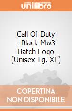 Call Of Duty - Black Mw3 Batch Logo (Unisex Tg. XL) gioco di Bioworld