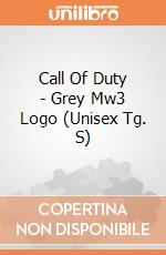 Call Of Duty - Grey Mw3 Logo (Unisex Tg. S) gioco di Bioworld
