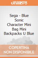 Sega - Blue Sonic Character Mini Bag Mini Backpacks U Blue gioco