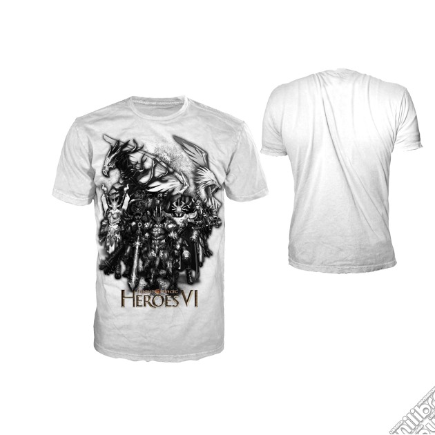 Might And Magic Heroes Iv - White (Unisex Tg. S) gioco di Bioworld