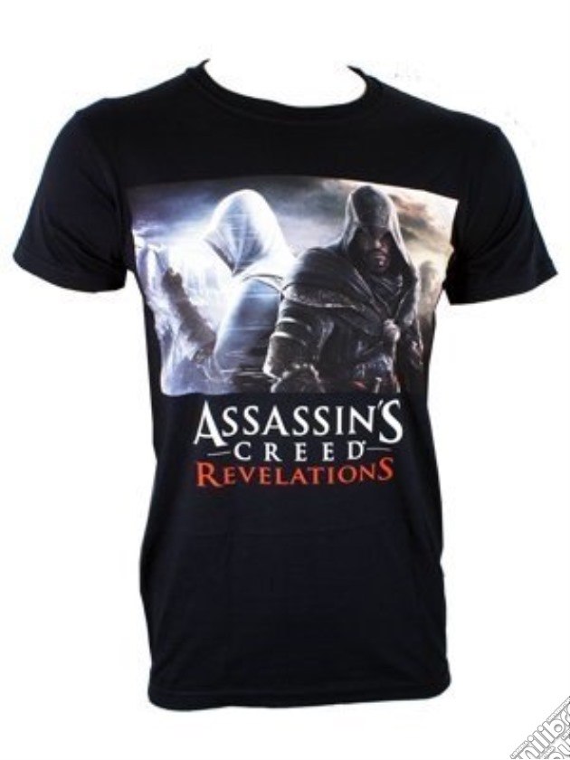 Assassin's Creed - Black Square Image (Unisex Tg. S) gioco di Bioworld