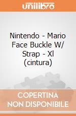 Nintendo - Mario Face Buckle W/ Strap - Xl (cintura) gioco di Bioworld