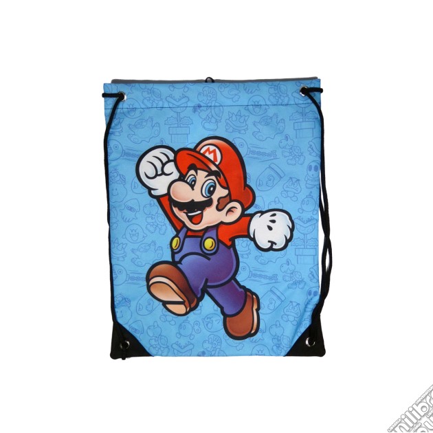 Nintendo - Mario Blue Gymbag (borsa Ginnastica) gioco di Bioworld